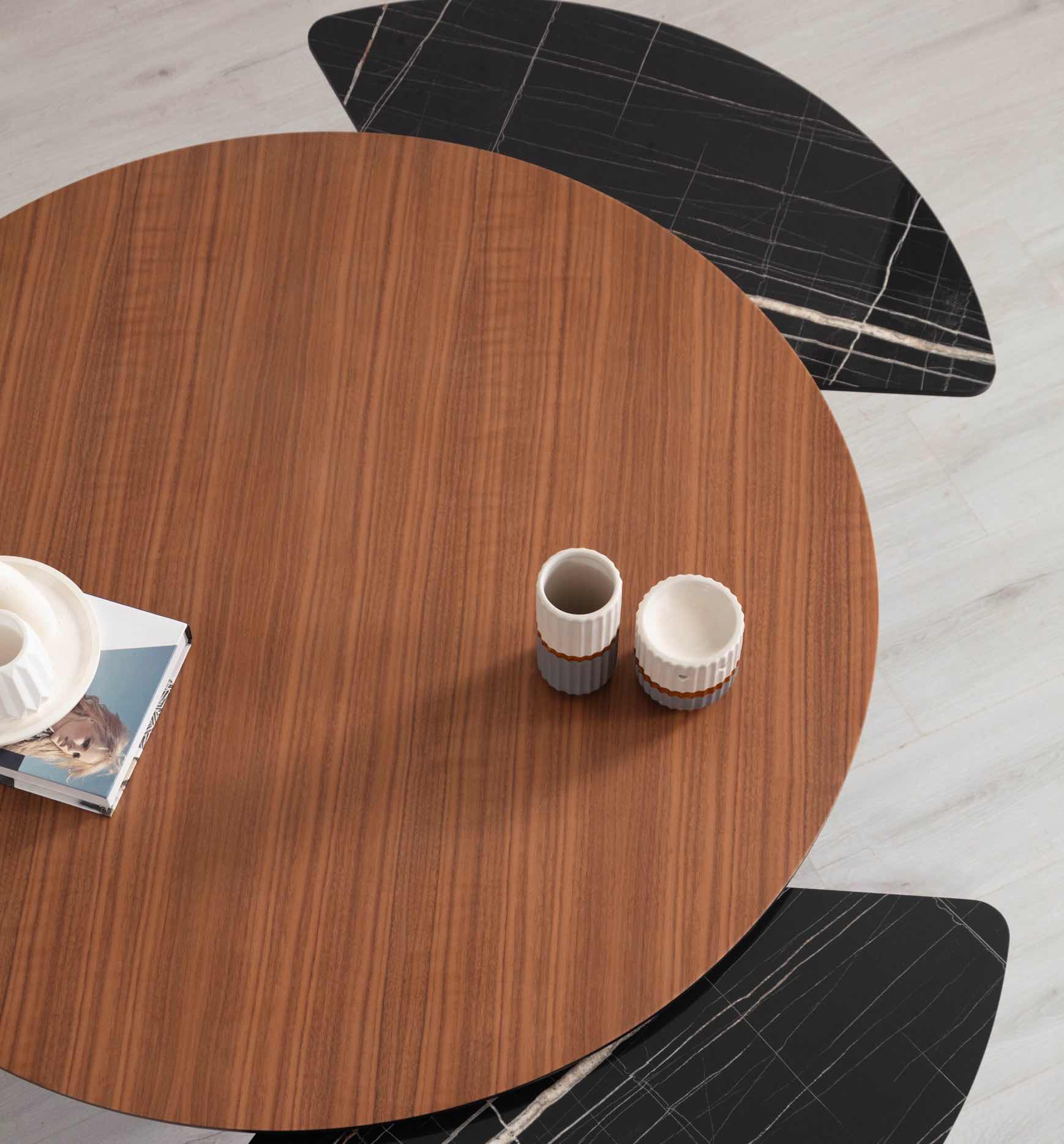 SENSE CEVİZ ORTA SEHPA